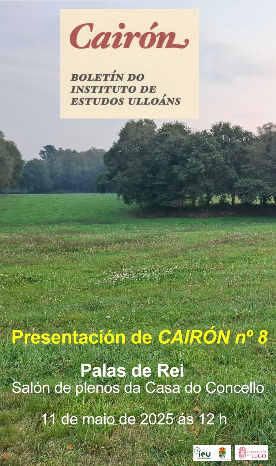 Cartaz da presentación do boletín Cairón nº 8 con artigos sobre O conflito de Altri