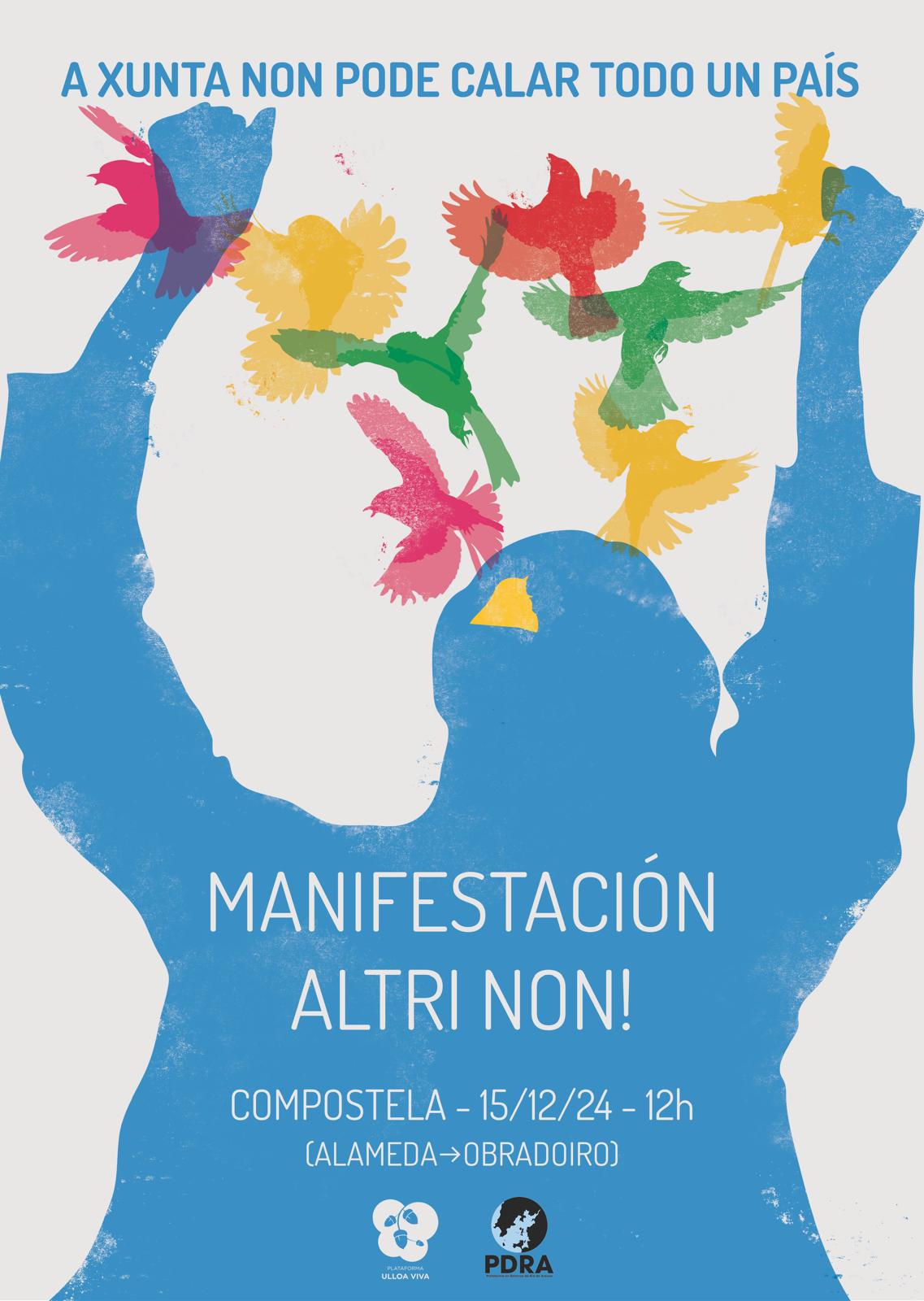 Manifestación en Compostela