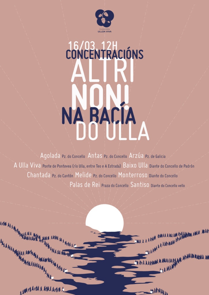 Concentracións na bacía do Ulla en protesta pola aprobación ambiental de Altri